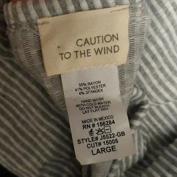 CAUTION TO THE WIND - Picture 5 of 5